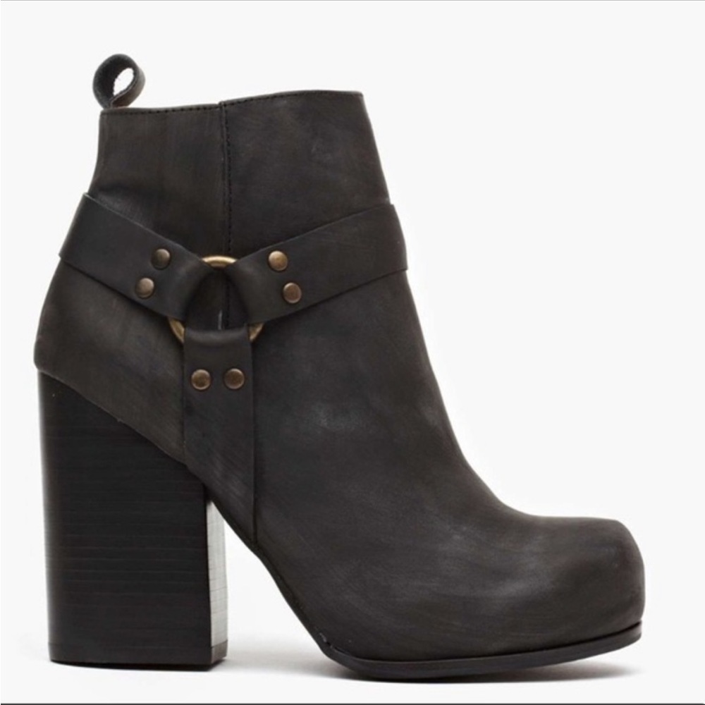 Jefferey Campbell Rum Harness Moto Boots